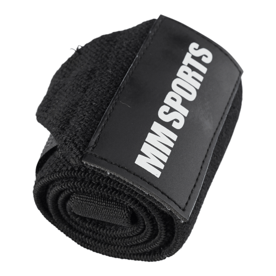 Wrist Wraps Super Strong, Black MM Sports